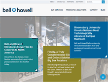 Tablet Screenshot of bellhowell.net